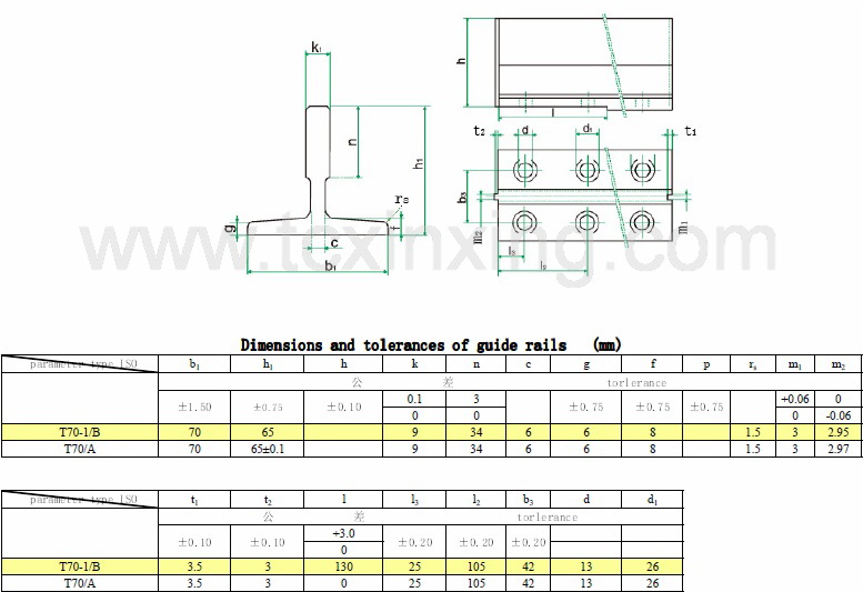 ELEVATOR GUIDE RAIL FACTORY XINXING, Elevator guide rail,Elevator