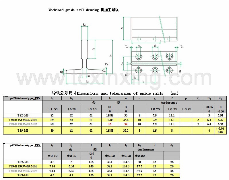 ELEVATOR GUIDE RAIL FACTORY XINXING, Elevator guide rail,Elevator